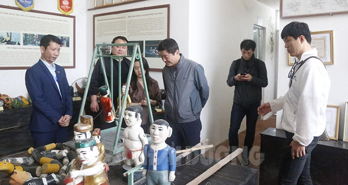 Suwon city delegation interested in Hai Duong water puppetry